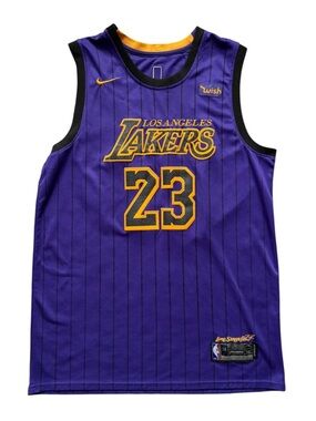 2018-19 LA Lakers LeBron James #23 Nike CE Lore Series Swingman Jersey Size: 54
